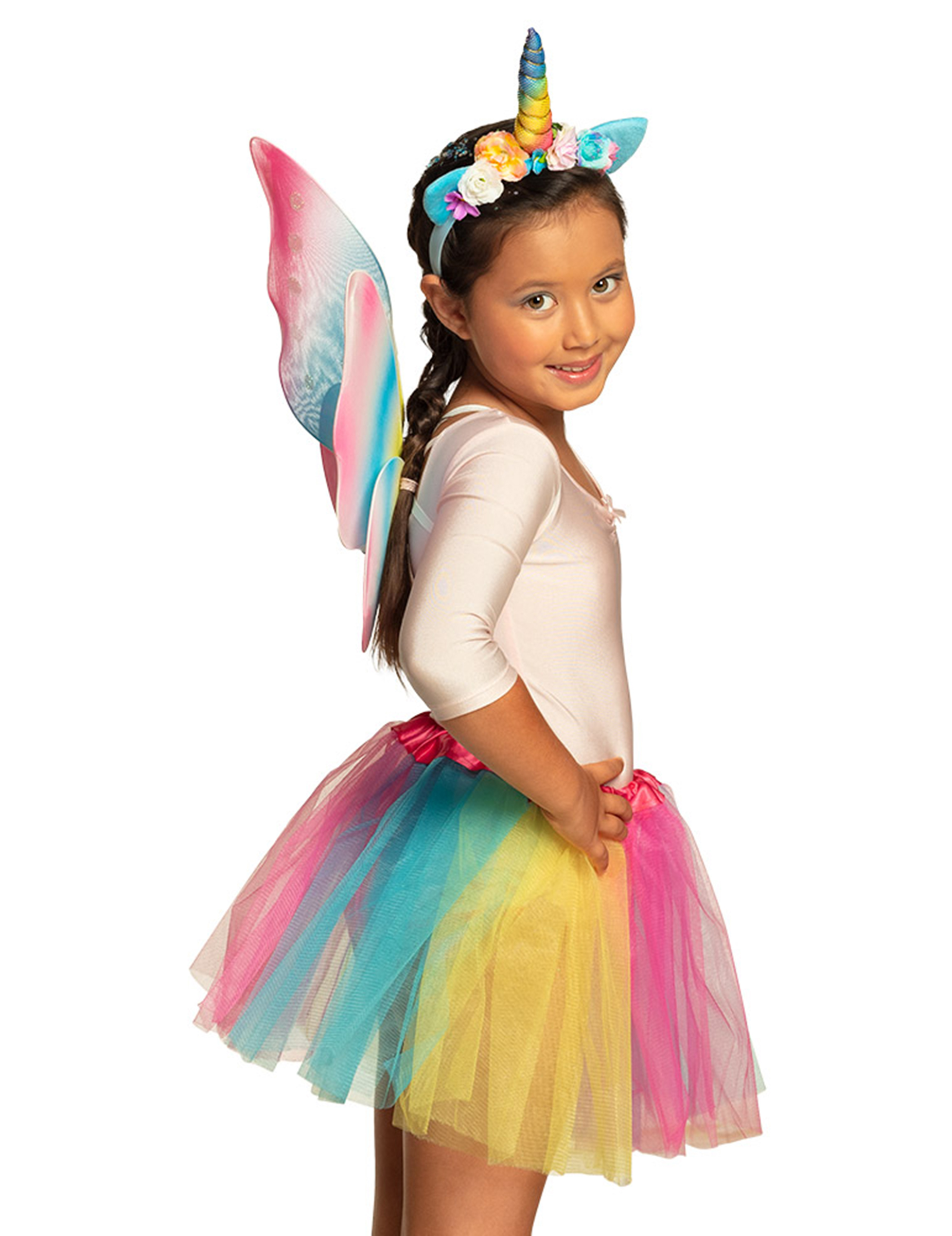 Einhorn Accessoire Set bunt für Mädchen Einhorn Accessoire Set bunt für Mädchen von BOLAND BV