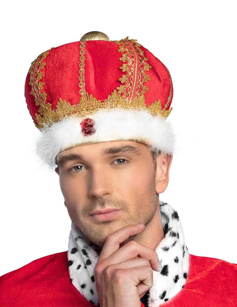 Krone Königskrone rot-gold-weiss Krone Königskrone rot-gold-weiss von BOLAND BV