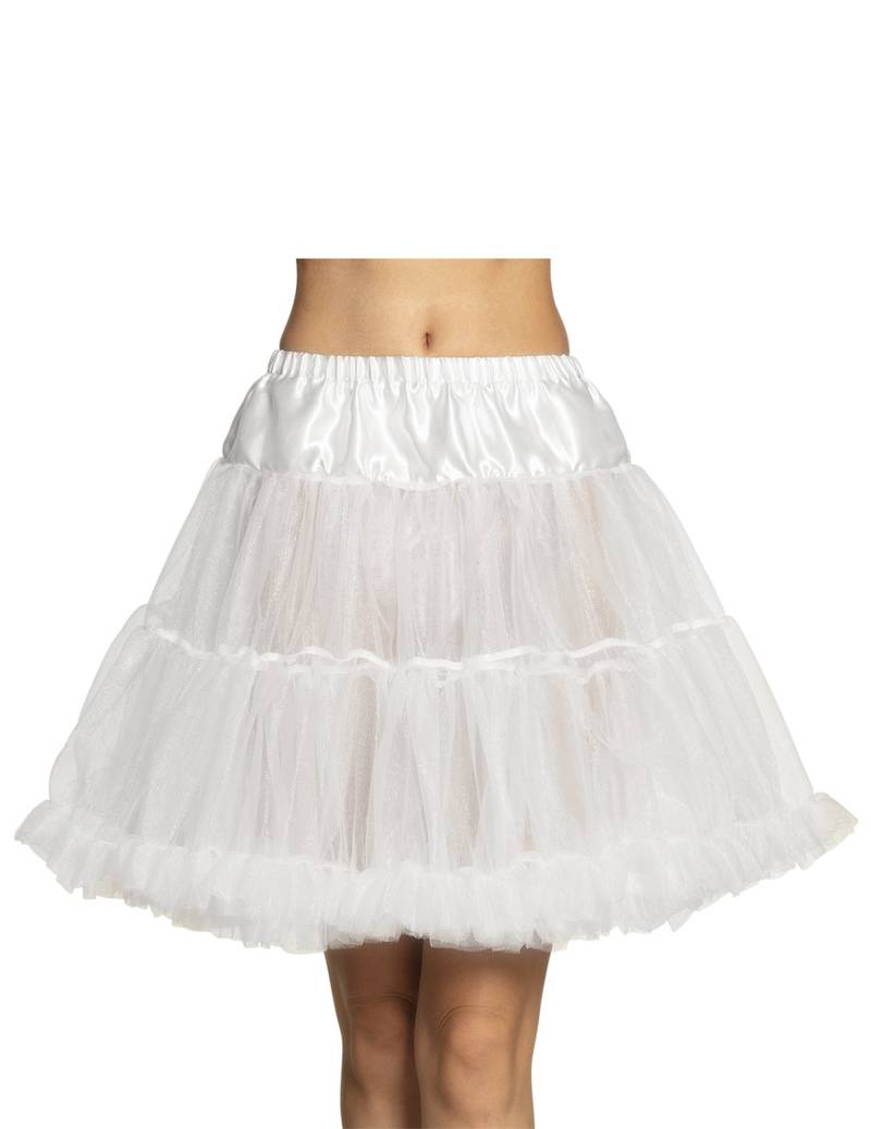 Petticoat für Damen Unterrock Accessoire weiss von BOLAND BV