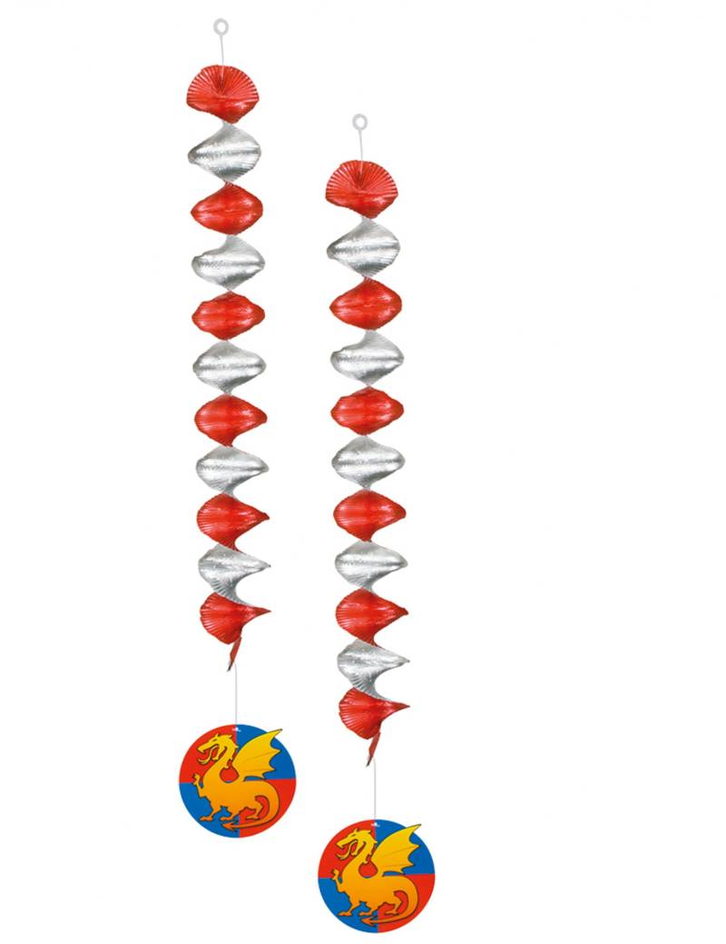 Ritter Hängedeko 2 Stück 60 cm von BOLAND BV