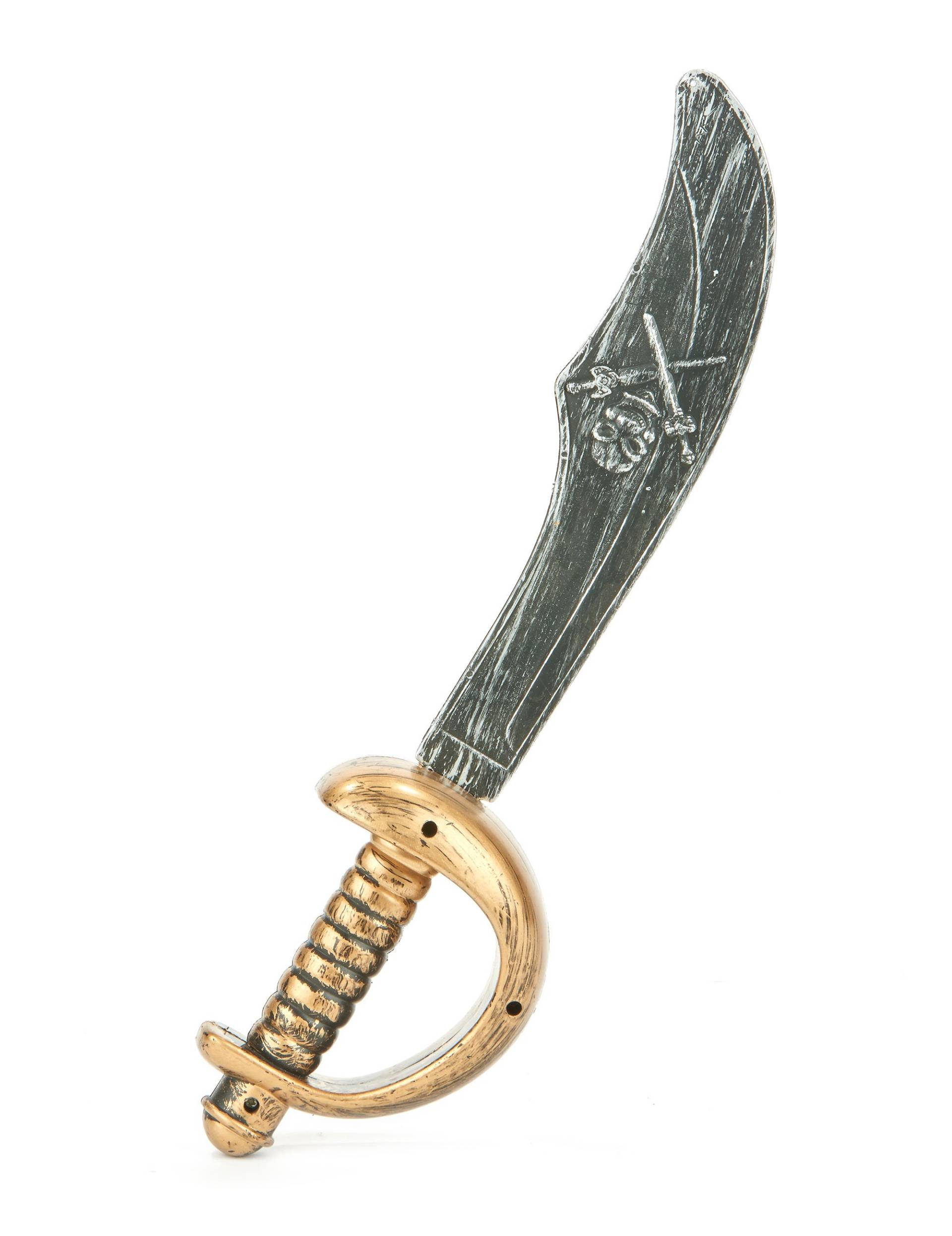 Rustikaler Piratensäbel grau-gold Rustikaler Piratensäbel grau-gold von BOLAND BV