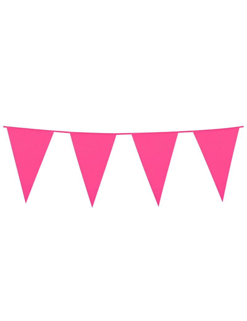 Wimpelgirlande Partygirlande pink 10m Wimpelgirlande Partygirlande pink 10m von BOLAND BV
