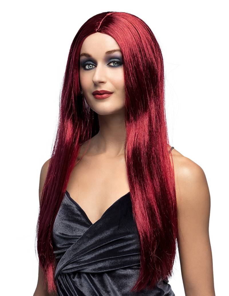 Zauberhafte Hexe Halloween Langhaar-Perücke rot Zauberhafte Hexe Halloween Langhaar-Perücke rot von BOLAND BV