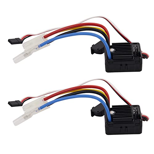 BOLAXHCA 2X -1060-RTR Wasserdicht 2S-3S 60A ESC Gebürstet für 1/10 Redcat RC Auto Teile von BOLAXHCA