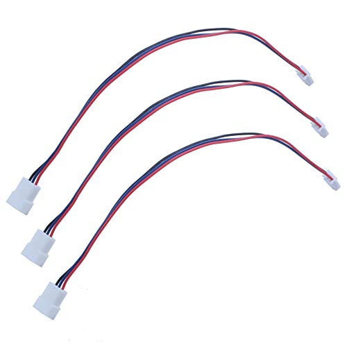 BOLAXHCA 3X RC 2S Lipo 3P JST-Stecker Balance Ladegeraet Kabelverlaengerung 20cm von BOLAXHCA