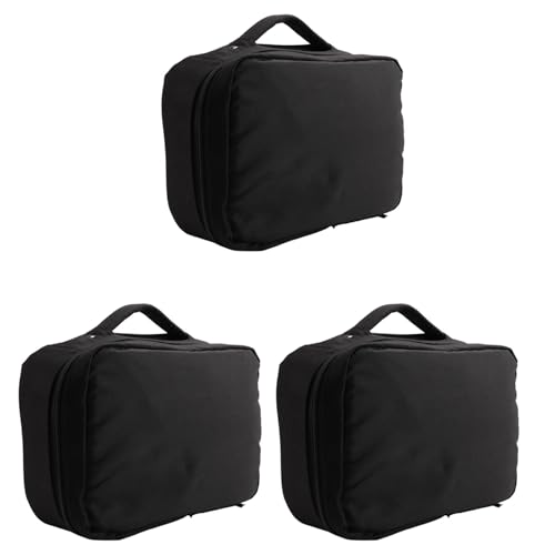 BOLAXHCA 3X Universal Fern Bedienung Aufbewahrungstasche Sender Handtasche Case Box für 1/8 1/10 RC Auto Boot Tank Crawler TRX4 SCX10 von BOLAXHCA