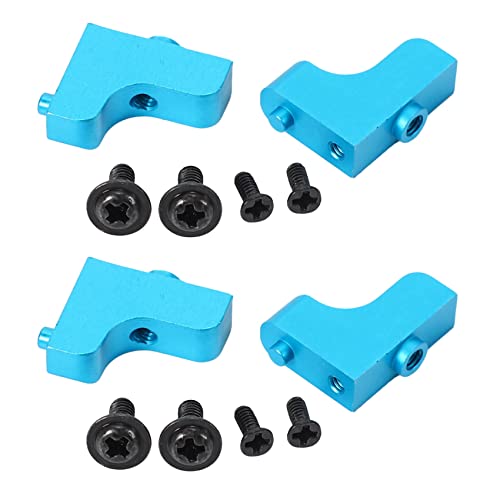 BOLAXHCA 4X Servo Sitz 1/18 Rc Auto Teile Metall Teile für A949 A959-B A969-B A979-B, Blau von BOLAXHCA