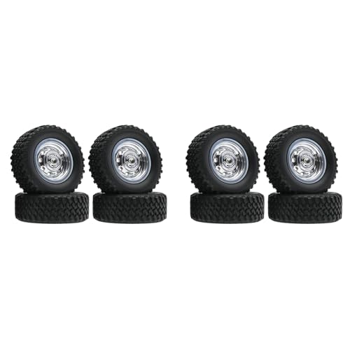 BOLAXHCA 8Pcs MN78 Rad Reifen Reifen für MN78 MN-78 MN 78 1/12 RC Auto Ersatzteile ZubehöR von BOLAXHCA