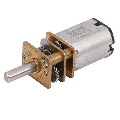 BOLAXHCA DC 12V 300RPM Mini Metall Getriebe Motor Mit Zahnrad Modell: N20 3mm Wellen Durchmesser von BOLAXHCA