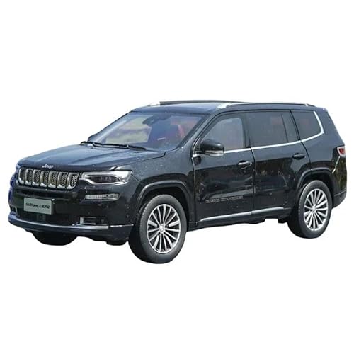 BOMXAN Klassisches Retro Automodell 1:18 Für GAC FICK Jeep Grand Commander-Modell Aus Druckgusslegierung, Kinderkollektion Mit Dekorativem Spielzeug Miniatur Im Maßstab Sammlerstück(Black) von BOMXAN