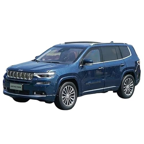 BOMXAN Klassisches Retro Automodell 1:18 Für GAC FICK Jeep Grand Commander-Modell Aus Druckgusslegierung, Kinderkollektion Mit Dekorativem Spielzeug Miniatur Im Maßstab Sammlerstück(Blue) von BOMXAN