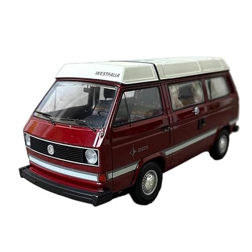 Klassisches Retro Automodell 1:18 Für VW T3a Camper Camping Bus Legierung Van Legierung Auto Modell Emulation Sammlung Spielzeug Display Miniatur Im Maßstab Sammlerstück von BOMXAN