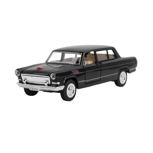 BOMXAN Klassisches Retro Automodell 1:32 Für Hong QI CA770 Legierung Truppen Auto Modell Druckguss Fahrzeuge Luxy Sound Und Licht Sammlung Spielzeug Miniatur Im Maßstab Sammlerstück(Black) von BOMXAN