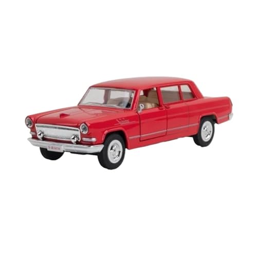 BOMXAN Klassisches Retro Automodell 1:32 Für Hong QI CA770 Legierung Truppen Auto Modell Druckguss Fahrzeuge Luxy Sound Und Licht Sammlung Spielzeug Miniatur Im Maßstab Sammlerstück(Red) von BOMXAN