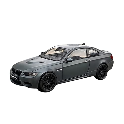 Klassisches Retro Automodell 1 18 Fit Für BMW M3 E92 Metalllegierung Simulation Modellauto Spielzeug Fahrzeugsammlung Geschenke Weiß Miniatur Im Maßstab Sammlerstück(B) von BOMXAN