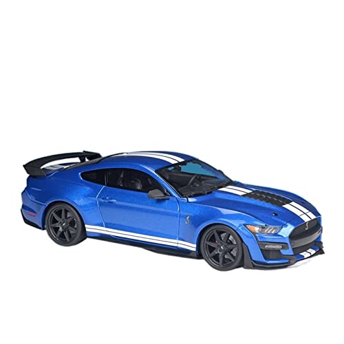 Klassisches Retro Automodell 1 18 Fit Für Ford Mustang Shelby GT500 Legierung Automodell Sammlung Souvenir Ornamente Display Fahrzeug Spielzeug Miniatur Im Maßstab Sammlerstück(D) von BOMXAN