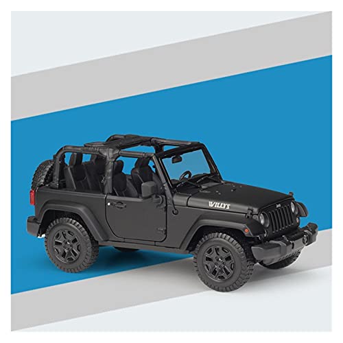 Klassisches Retro Automodell 1 18 Für Jeep Jeep Wrangler Legierung Offroad-Auto Mit Allradfederung, Modellspielzeug, Geschenkkollektion Miniatur Im Maßstab Sammlerstück(2) von BOMXAN