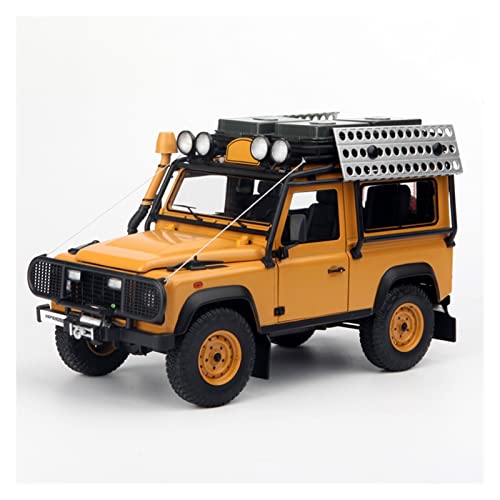 Klassisches Retro Automodell 1 18 Für Land Rover 90 Camel Cup 1985 Legierung Borneo Rennwagen Modell Orange Miniatur Im Maßstab Sammlerstück von BOMXAN