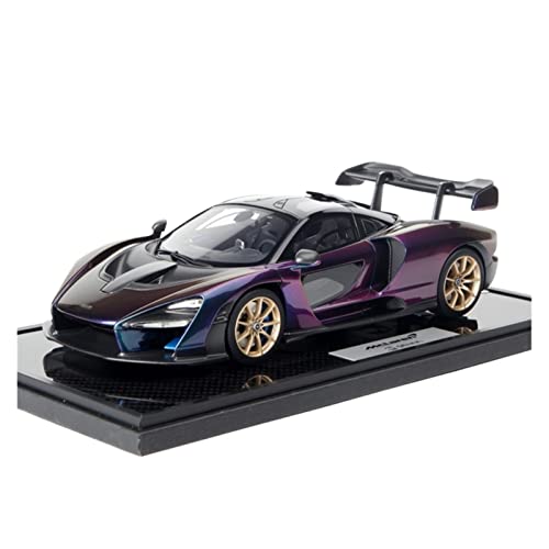 Klassisches Retro Automodell 1 18 Für Mclaren Senna 2019 Chamäleon Farbwechsel Lila Harz Automodell Dekoration Sammlung Geschenk Miniatur Im Maßstab Sammlerstück von BOMXAN