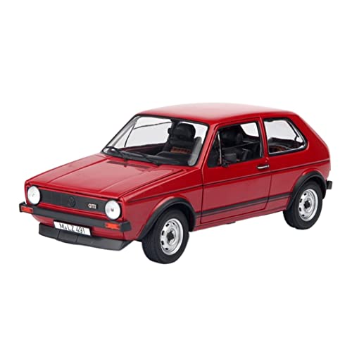 Klassisches Retro Automodell 1 18 Für Volkswagen Golf Golf GTI Simulation Legierung Automodell Dekoration Geschenk Miniatur Im Maßstab Sammlerstück von BOMXAN