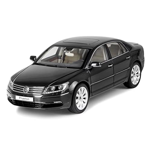 Klassisches Retro Automodell 1 18 Für Volkswagen Phaeton Legierung Luxusautomodell Ornamente Sammlung Miniatur Im Maßstab Sammlerstück(Schwarz) von BOMXAN