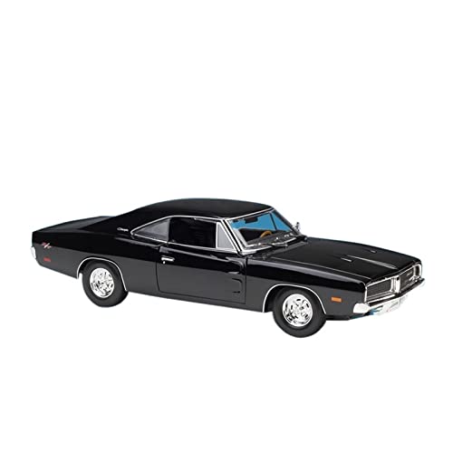 Klassisches Retro Automodell 1 18 Passend Für Dodge Charger R/T 1969 Black Sports Static Die Cast Vehicles Collectible Model Car Toys Miniatur Im Maßstab Sammlerstück von BOMXAN