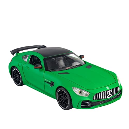 Klassisches Retro Automodell 1 24 Für Mercedes-Benz AMG GTR Sportwagenlegierung Druckgussmodell Spielzeugsammlung Geschenkverzierung Miniatur Im Maßstab Sammlerstück(B) von BOMXAN