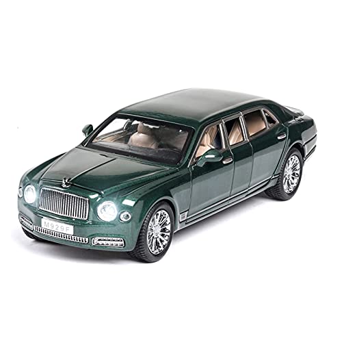 Klassisches Retro Automodell 1 24 Legierungssimulation Für Bentley Mulsanne Extended Sound and Light Car Model Boy Gift Collection Toy Car Miniatur Im Maßstab Sammlerstück(2) von BOMXAN