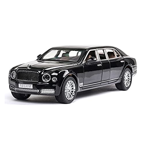 Klassisches Retro Automodell 1 24 Legierungssimulation Für Bentley Mulsanne Extended Sound and Light Car Model Boy Gift Collection Toy Car Miniatur Im Maßstab Sammlerstück(Taglia unica) von BOMXAN