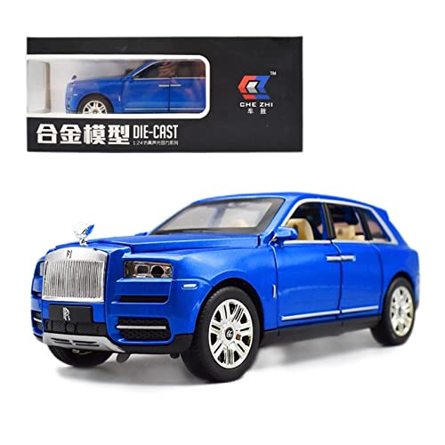 Klassisches Retro Automodell 1 24 Simulation for Rolls Royce Cullinan Legierung Automodell Druckguss Sound Licht Pull-Back Fahrzeug Spielzeug Geschenke Miniatur Im Maßstab Sammlerstück(Rot) von BOMXAN