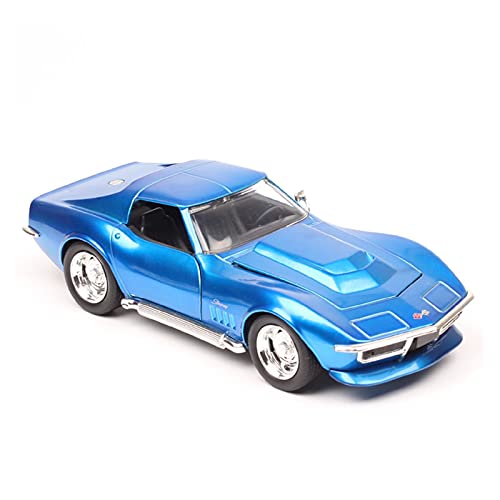 Klassisches Retro Automodell 1 24 for Chevrolet Corvette Stingray ZL-1 1969 Legierung Simulation Auto Modell Dekoration Sammlung Geschenk Spielzeug Handwerk Miniatur Im Maßstab Sammlerstück von BOMXAN