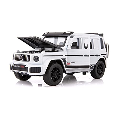 Klassisches Retro Automodell 1 32 Diecast SUV Modell G700 modifiziertes Auto mit Pullback Musik Geländewagen 6 offene Türen Kinderspielzeugsammlung Miniatur Im Maßstab Sammlerstück(3) von BOMXAN