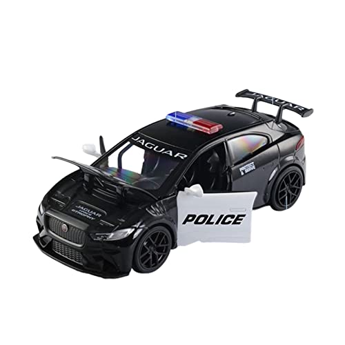 Klassisches Retro Automodell 1 32 Fit Für Jaguar I PACE Racing Police Alloy Diecasts Automodell Miniatur Schmücken Junge Spielzeugfahrzeuge Miniatur Im Maßstab Sammlerstück(E) von BOMXAN