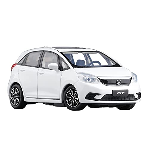 Klassisches Retro Automodell 1 32 Für Honda Fit Jazz Spielzeugfahrzeuge Metallautomodell Stoßdämpfer Sound Light Collection Auto Spielzeug Geschenk Miniatur Im Maßstab Sammlerstück(D) von BOMXAN