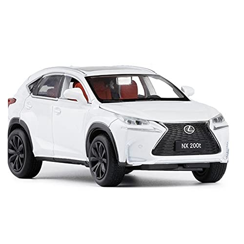 Klassisches Retro Automodell 1 32 Für Lexus NX200t SUV Simulation Legierung Diecast Automodell Junge Sound Und Licht Zurückziehen Geschenk Spielzeugautowaren Miniatur Im Maßstab Sammlerstück(3) von BOMXAN