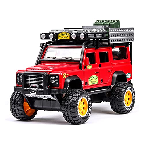 Klassisches Retro Automodell 1 32 SUV Simulation Legierung Diecast Pickup Automodell Metall Zurückziehen Kindergeschenksammlung Spielzeugauto Miniatur Im Maßstab Sammlerstück(Taglia unica) von BOMXAN