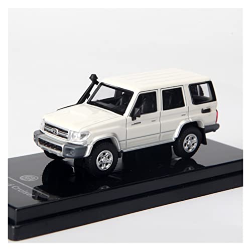 Klassisches Retro Automodell 1 64 Für Toyota Land 76 Legierung Druckguss Simulation Automodell Ornamente Sammlung Miniatur Im Maßstab Sammlerstück(White) von BOMXAN