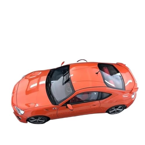 Klassisches Retro Automodell 1:18 Für 86GT Legierung Sammler Auto Modell Erwachsene Spielzeug Statische Ornament Kinder Spielzeug Souvenir Miniatur Im Maßstab Sammlerstück(Orange) von BOMXAN