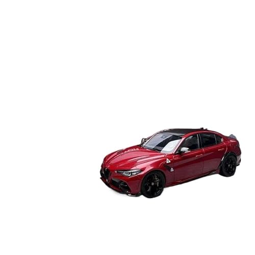 Klassisches Retro Automodell 1:18 Für Alfa Romeo Juliet Quadrifoglio MH MOTORHELIX Alloy Full Car Model Collection Und Display Miniatur Im Maßstab Sammlerstück(Red) von BOMXAN