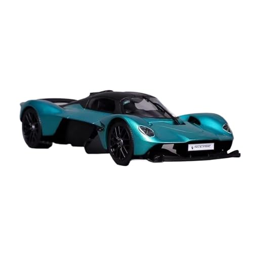 Klassisches Retro Automodell 1:18 Für Aston Martin Valkyrie Legierung Miniatur-Druckguss-Automodell Spielzeug Weihnachtskollektion Display Miniatur Im Maßstab Sammlerstück(Green) von BOMXAN