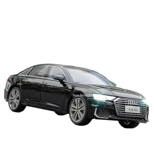 Klassisches Retro Automodell 1:18 Für Audi A6L Legierung Auto Modell Spielzeug Diecast Autos 6 Türen Geöffnet Mit Sound Licht Zurückziehen Modelle Spielzeug Miniatur Im Maßstab Sammlerstück von BOMXAN