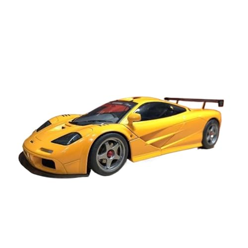 Klassisches Retro Automodell 1:18 Für Autoart F1 LM GTR Orange Simulation Limited Edition All Open Alloy Metal Statisches Automodell Spielzeug Miniatur Im Maßstab Sammlerstück von BOMXAN