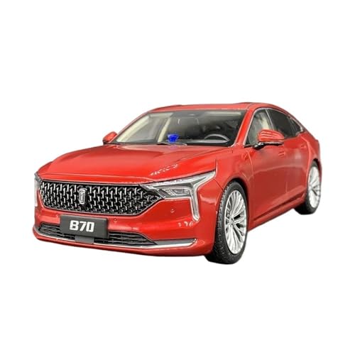 Klassisches Retro Automodell 1:18 Für Besturn 2020 B70 Legierung Auto Modell Emulation Auto Modell Sammlung Spielzeug Display Simulation Miniatur Im Maßstab Sammlerstück(Red) von BOMXAN