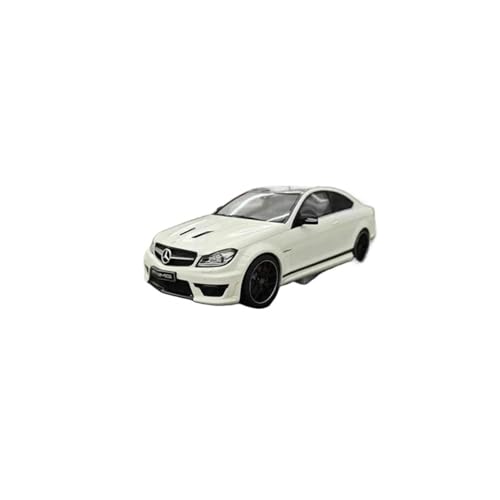 Klassisches Retro Automodell 1:18 Für C63 W204 507AMG Legierung Simulation Auto Modell Erwachsene Souvenir Statische Anzeige Hobby Sammlung Miniatur Im Maßstab Sammlerstück(White) von BOMXAN