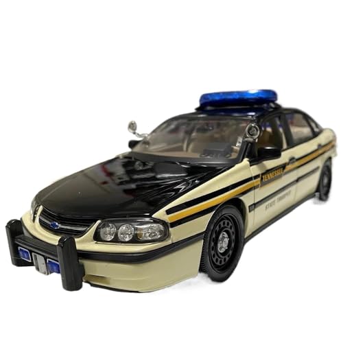 Klassisches Retro Automodell 1:18 Für Chevy Impala Tennessee Polizeiauto Legierung Auto Modell Hobby Metall Spielzeug Ornamente Sammlung Display Miniatur Im Maßstab Sammlerstück von BOMXAN