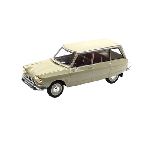 Klassisches Retro Automodell 1:18 Für Citroen Ami 6 Break 1967 Station Wagon Klassisches Kunstharz-Automodell Sammlerszene Dekoration Miniatur Im Maßstab Sammlerstück von BOMXAN