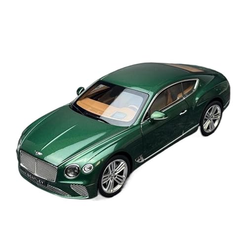 Klassisches Retro Automodell 1:18 Für Das Automodell Bentley Continental GT 2018. An Einen Freund Senden. Statische Festtagskollektion Mit Offenem Verdeck Miniatur Im Maßstab Sammlerstück(Green) von BOMXAN