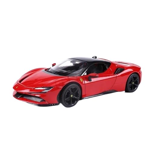 Klassisches Retro Automodell 1:18 Für Ferrari SF90 Stradale Original Bburago Legierung Auto Modell Spielzeug Sammlerstück Dekoration Miniatur Im Maßstab Sammlerstück von BOMXAN