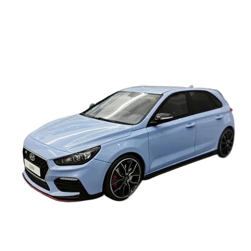 Klassisches Retro Automodell 1:18 Für Hyundai I30N Simulationsharz Statisches Automodell Fan-Sammlung Heimdekoration Ornamente Miniatur Im Maßstab Sammlerstück von BOMXAN