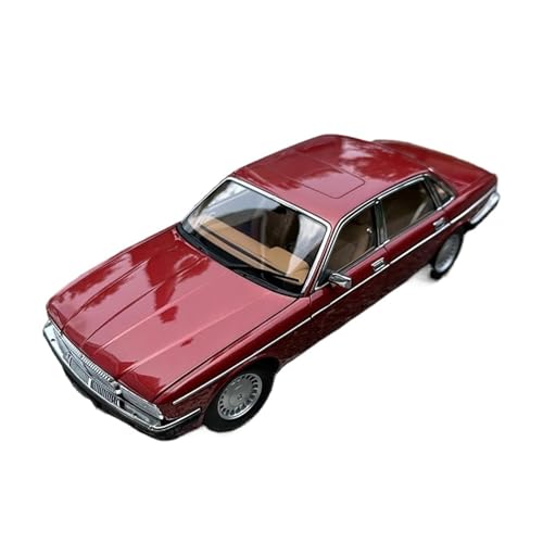 Klassisches Retro Automodell 1:18 Für Jaguar XJ6 XJ40 Legierung Statisches Automodell Simulation Spielzeug Fahrzeug Rot Sammlung Souvenir Display Miniatur Im Maßstab Sammlerstück von BOMXAN